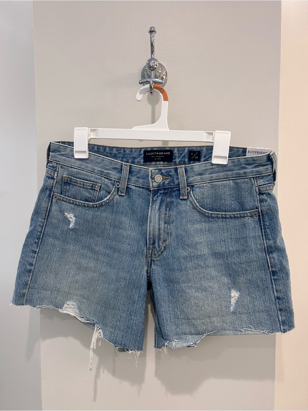 Lucky Brand Boyfriend Jean Shorts